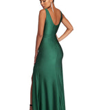 Morgan Sleek & Chic Formal Dress is a stunning choice for a bridesmaid dress or maid of honor dress, and to feel beautiful at Prom 2023, spring weddings, formals, & military balls!