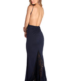 Kelsey Formal Open Back Lace Dress creates the perfect summer wedding guest dress or cocktail party dresss with stylish details in the latest trends for 2023!