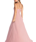 The Bethany Formal High Slit Chiffon Dress is a gorgeous pick as your 2023 prom dress or formal gown for wedding guest, spring bridesmaid, or army ball attire!