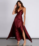 Taylar Satin Gown creates the perfect spring wedding guest dress or cocktail attire with stylish details in the latest trends for 2023!