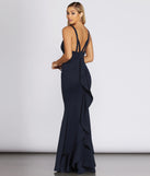 Karina Rhinestone Trim Formal Dress creates the perfect summer wedding guest dress or cocktail party dresss with stylish details in the latest trends for 2023!