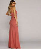 Katerina Crepe Wrap Gown creates the perfect summer wedding guest dress or cocktail party dresss with stylish details in the latest trends for 2023!