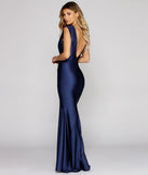 The Jaslynn Formal Plunging Mermaid Dress is a gorgeous pick as your 2023 prom dress or formal gown for wedding guest, spring bridesmaid, or army ball attire!