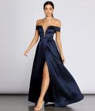 Polly Off The Shoulder Formal Dress creates the perfect summer wedding guest dress or cocktail party dresss with stylish details in the latest trends for 2023!