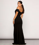 Nellie Deep V Mermaid Gown creates the perfect summer wedding guest dress or cocktail party dresss with stylish details in the latest trends for 2023!