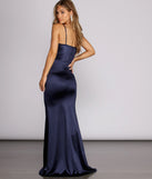 Emilia Draped Satin Gown creates the perfect summer wedding guest dress or cocktail party dresss with stylish details in the latest trends for 2023!