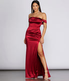 Madonna Satin Evening Gown is a stunning choice for a bridesmaid dress or maid of honor dress, and to feel beautiful at Prom 2023, spring weddings, formals, & military balls!