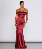 Jayden Satin Mermaid Formal Dress creates the perfect summer wedding guest dress or cocktail party dresss with stylish details in the latest trends for 2023!