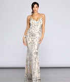 Kennedy Sequin Gown creates the perfect summer wedding guest dress or cocktail party dresss with stylish details in the latest trends for 2023!