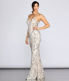Kennedy Sequin Gown creates the perfect summer wedding guest dress or cocktail party dresss with stylish details in the latest trends for 2023!