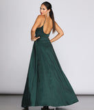 Charlie A-Line Double Slit Formal Dress creates the perfect summer wedding guest dress or cocktail party dresss with stylish details in the latest trends for 2023!
