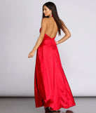 Hazel Formal Halter Satin Dress creates the perfect summer wedding guest dress or cocktail party dresss with stylish details in the latest trends for 2023!