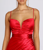 Jessica Satin Lace Up Gown creates the perfect summer wedding guest dress or cocktail party dresss with stylish details in the latest trends for 2023!