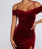Christiana Velvet Formal Dress creates the perfect summer wedding guest dress or cocktail party dresss with stylish details in the latest trends for 2023!