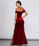 Christiana Velvet Formal Dress creates the perfect summer wedding guest dress or cocktail party dresss with stylish details in the latest trends for 2023!