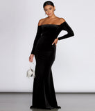 The Ida Velvet Formal Gown is a gorgeous pick as your 2023 prom dress or formal gown for wedding guest, spring bridesmaid, or army ball attire!