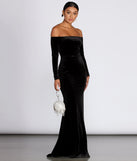 The Ida Velvet Formal Gown is a gorgeous pick as your 2023 prom dress or formal gown for wedding guest, spring bridesmaid, or army ball attire!
