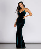 Cordelia Velvet Evening Gown creates the perfect summer wedding guest dress or cocktail party dresss with stylish details in the latest trends for 2023!