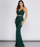 Jacinda Lace Cutout Waist Gown creates the perfect summer wedding guest dress or cocktail party dresss with stylish details in the latest trends for 2023!
