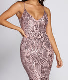 Maeve Sequined V Mesh Gown creates the perfect spring wedding guest dress or cocktail attire with stylish details in the latest trends for 2023!