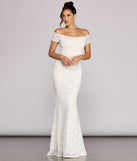The Adley Lace Gown is a gorgeous pick as your 2023 prom dress or formal gown for wedding guest, spring bridesmaid, or army ball attire!