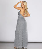 Marian Metallic Formal Dress creates the perfect summer wedding guest dress or cocktail party dresss with stylish details in the latest trends for 2023!
