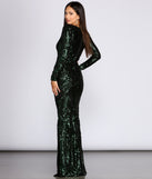 Dalia Sequin Long Dress creates the perfect summer wedding guest dress or cocktail party dresss with stylish details in the latest trends for 2023!