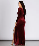 The Coretta Velvet Evening Gown is a gorgeous pick as your 2023 prom dress or formal gown for wedding guest, spring bridesmaid, or army ball attire!