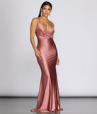 Jerry Cross Back Draped Gown creates the perfect summer wedding guest dress or cocktail party dresss with stylish details in the latest trends for 2023!