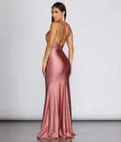 Jerry Cross Back Draped Gown creates the perfect summer wedding guest dress or cocktail party dresss with stylish details in the latest trends for 2023!