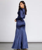 Katherine Formal Satin Ruched Dress creates the perfect summer wedding guest dress or cocktail party dresss with stylish details in the latest trends for 2023!