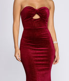 The Annabeth Velvet Strapless Gown is a gorgeous pick as your 2023 prom dress or formal gown for wedding guest, spring bridesmaid, or army ball attire!