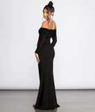The Kassidy Off The Shoulder Dress is a gorgeous pick as your 2023 prom dress or formal gown for wedding guest, spring bridesmaid, or army ball attire!