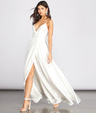 Vianney Formal Satin Dress creates the perfect summer wedding guest dress or cocktail party dresss with stylish details in the latest trends for 2023!