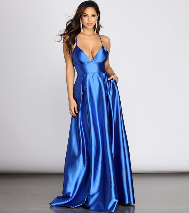 Windsor royal best sale blue prom dress