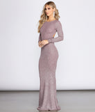 Nohemi Open Back Glitter Dress is a stunning choice for a bridesmaid dress or maid of honor dress, and to feel beautiful at Prom 2023, spring weddings, formals, & military balls!