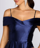 Palmer Formal Satin Wrap Dress creates the perfect summer wedding guest dress or cocktail party dresss with stylish details in the latest trends for 2023!
