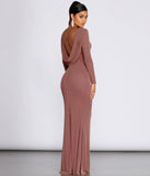 Kyra Glitter Long Slim Gown creates the perfect summer wedding guest dress or cocktail party dresss with stylish details in the latest trends for 2023!