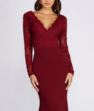 Luciana Formal Lace Mermaid Dress creates the perfect summer wedding guest dress or cocktail party dresss with stylish details in the latest trends for 2023!