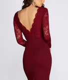 Luciana Formal Lace Mermaid Dress creates the perfect summer wedding guest dress or cocktail party dresss with stylish details in the latest trends for 2023!