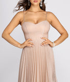 Lisa Glitter Lurex A-Line Dress creates the perfect summer wedding guest dress or cocktail party dresss with stylish details in the latest trends for 2023!