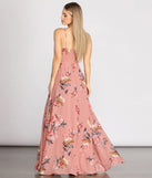 Alina Chiffon Floral Dress creates the perfect summer wedding guest dress or cocktail party dresss with stylish details in the latest trends for 2023!