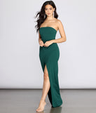 Tasha Strapless Crepe Dress creates the perfect summer wedding guest dress or cocktail party dresss with stylish details in the latest trends for 2023!