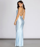 The Jenelle Cowl Neck Evening Gown is a gorgeous pick as your 2023 prom dress or formal gown for wedding guest, spring bridesmaid, or army ball attire!