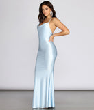Jenelle Cowl Neck Evening Gown is a stunning choice for a bridesmaid dress or maid of honor dress, and to feel beautiful at Prom 2023, spring weddings, formals, & military balls!