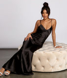 Londyn Formal Sleeveless Satin Dress creates the perfect summer wedding guest dress or cocktail party dresss with stylish details in the latest trends for 2023!