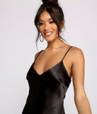 Londyn Formal Sleeveless Satin Dress creates the perfect summer wedding guest dress or cocktail party dresss with stylish details in the latest trends for 2023!