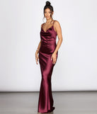 Londyn Formal Sleeveless Satin Dress creates the perfect summer wedding guest dress or cocktail party dresss with stylish details in the latest trends for 2023!