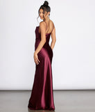 Londyn Formal Sleeveless Satin Dress creates the perfect summer wedding guest dress or cocktail party dresss with stylish details in the latest trends for 2023!
