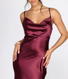 Londyn Formal Sleeveless Satin Dress creates the perfect summer wedding guest dress or cocktail party dresss with stylish details in the latest trends for 2023!